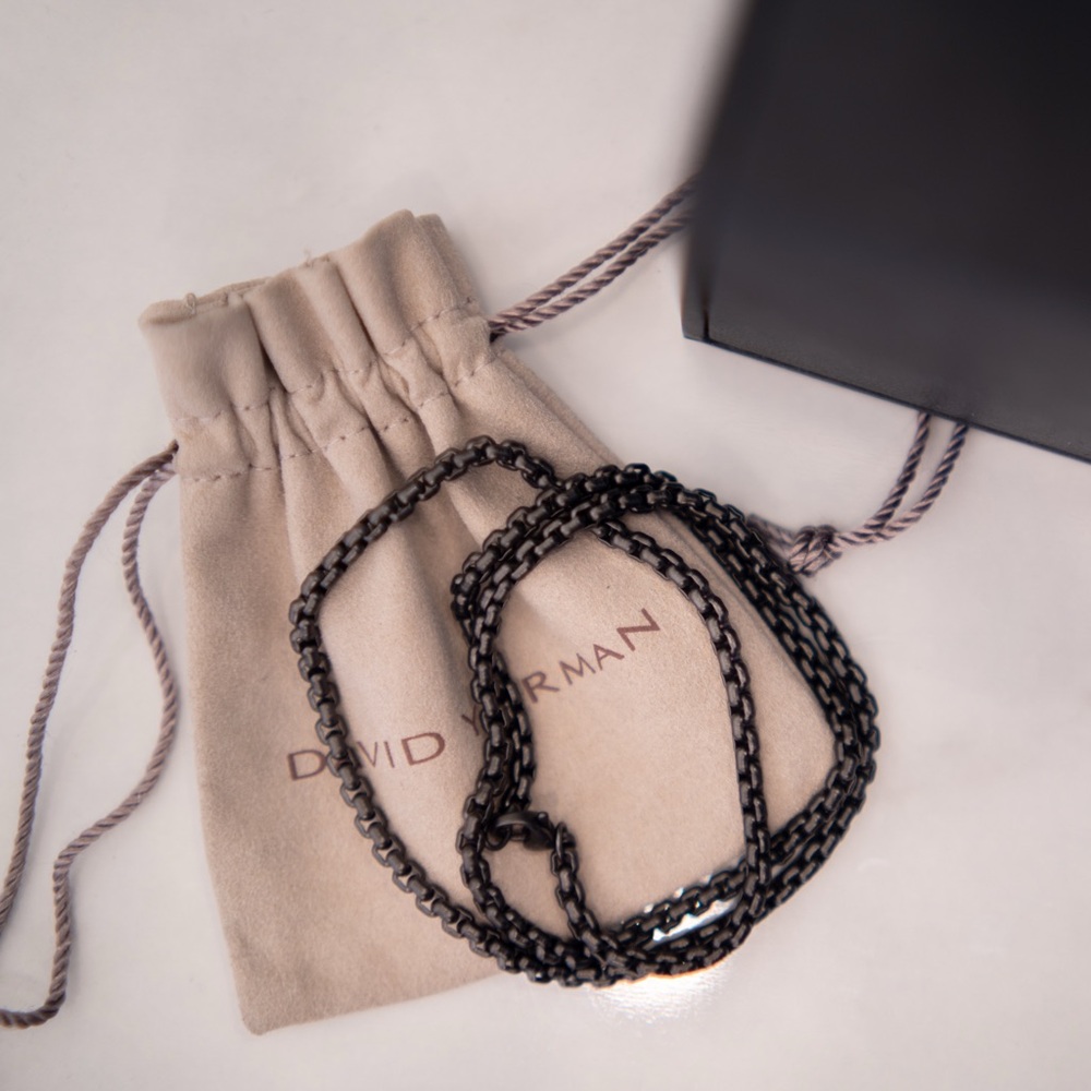 David Yurman Box Chain Necklace